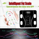 6326 Bluetooth Body Fat Scale Digital Smart Body Weight Scale Ios And Android App To Manage Body Weight Body Fat Water Muscle Mass Bmi Bmr Bone Mass And Visceral Fat With Bmi Scale