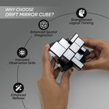 Mirror Cube  3x3 Puzzle Cube With Reflective Silver Surfaces
