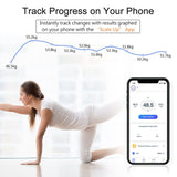 6326 Bluetooth Body Fat Scale Digital Smart Body Weight Scale Ios And Android App To Manage Body Weight Body Fat Water Muscle Mass Bmi Bmr Bone Mass And Visceral Fat With Bmi Scale