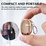 Keychain Nail Clipper  Small Nail Clippers Multicolor (1 Pc)