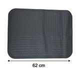 Heavy Duty Anti-slip Rubber Car Foot Mat Set (4 Pc)